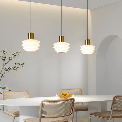 Creative Three Step Dimming Minimalist Modern Small Pendant Lighting