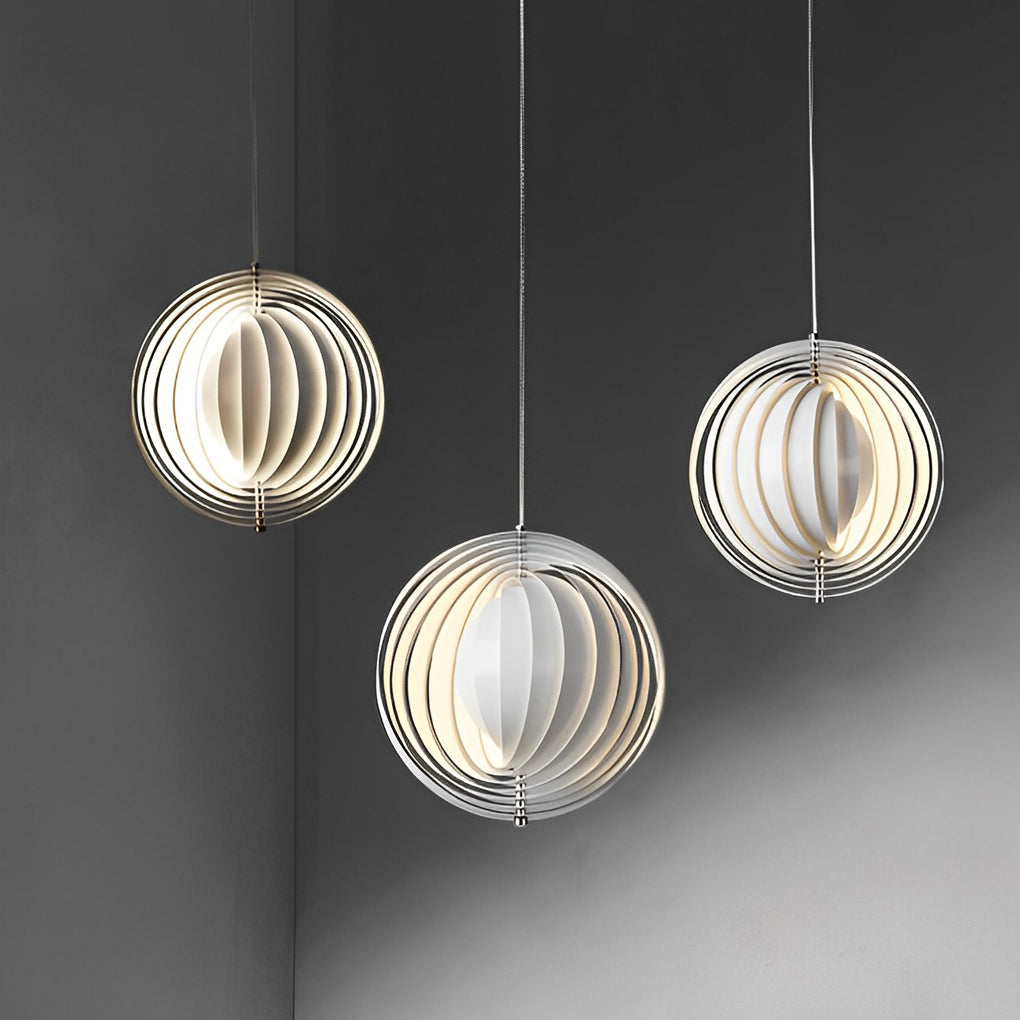 360° Rotatable Metal Creative White Nordic Pendant Lights Hanging Lamp