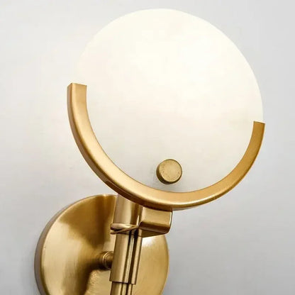 Moonshade Marble Wall Light Sconce