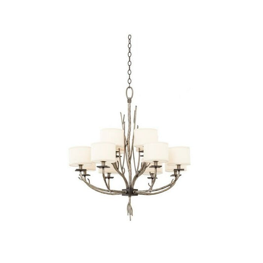 DenaliRustic Chandelier in Bronze Jewel Tone