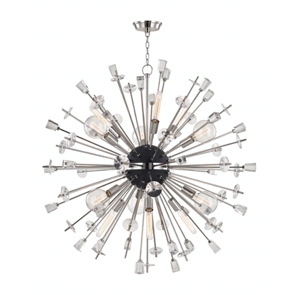 Liberty 6-Light Chandelier in Polished Nickel