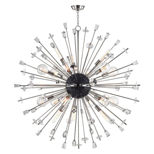 Liberty 6-Light Chandelier in Polished Nickel