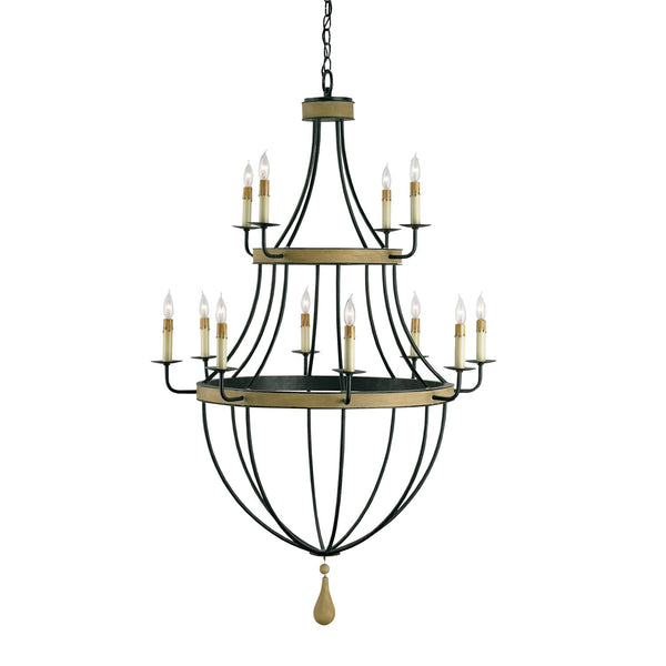 Twelve-Light Chandelier