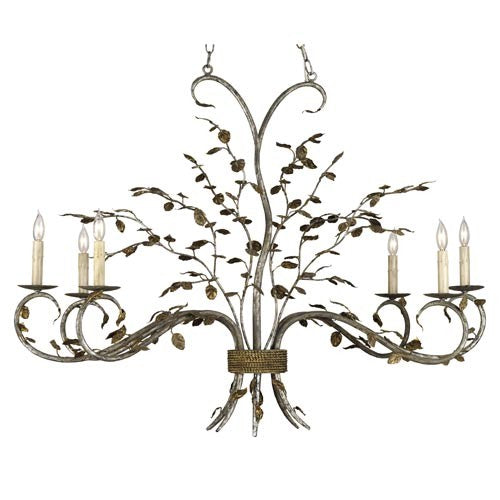 Six-Light Oval Chandelier