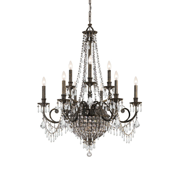 Group Camelot Two-Tier Center Bowl Chandelier