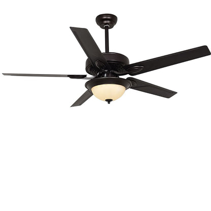 52 Inches Variable Frequency Mute Intelligent Timing Remote Control Ceiling Fan Light