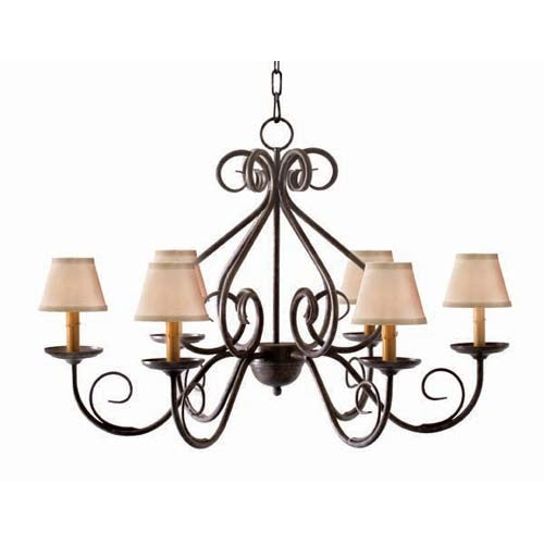 Chandelier - Antique Iron Gate