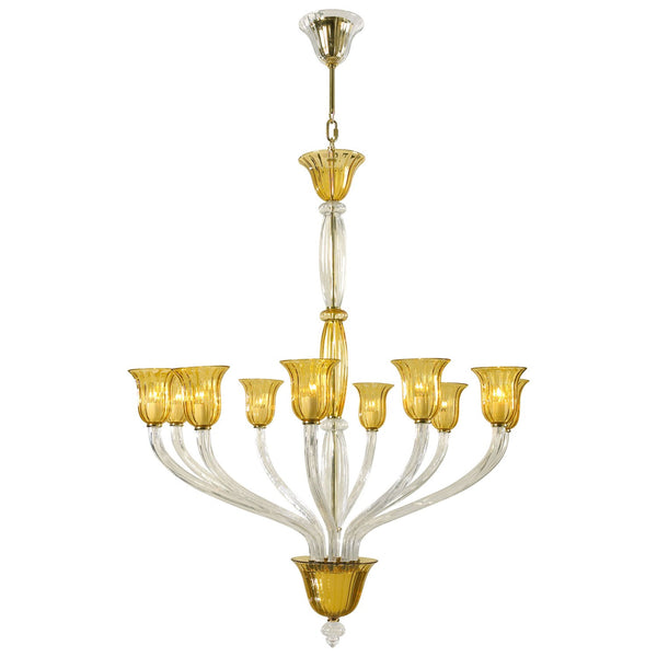 Ten-Light Chandelier