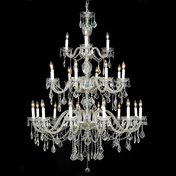 24 Light traditional Crystal Chandelier