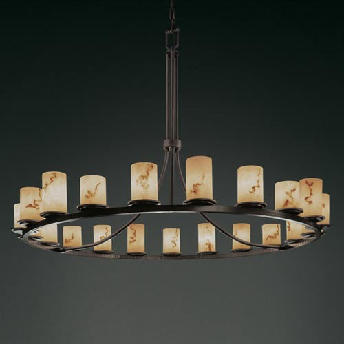 Dakota Twenty-One-Light Ring Chandelier