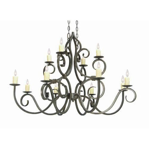 Clayton Chandelier - Pompeii Gold