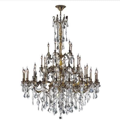 Bronze Forty-Five Light Chandelier