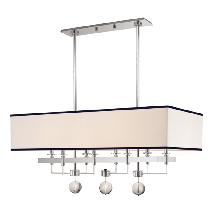 Gresham Park Kitchen Island Light in Polished Nickel