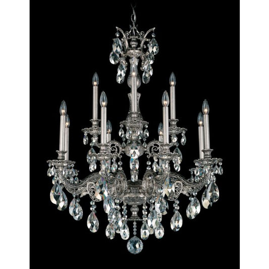 Milano 12-Light Chandelier in Heirloom Gold