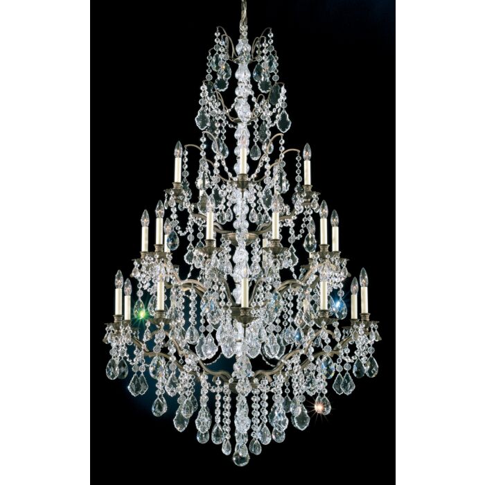 Bordeaux 25-Light Chandelier in Heirloom Gold