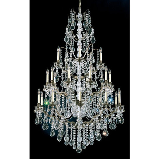 Bordeaux 25-Light Chandelier in Etruscan Gold