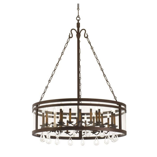 Morris 24-Light 2Chandelier in Bronze