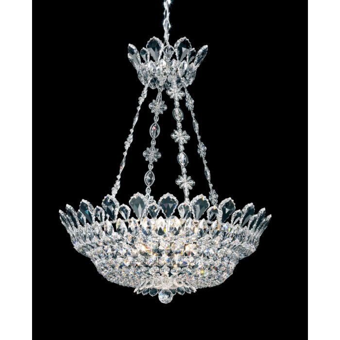 Trilliane 12-Light Chandelier in Silver