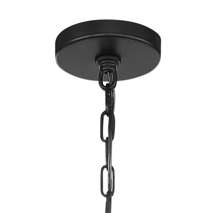 Luna Chandelier in Matte Black