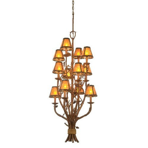 Ponderosa Twelve-Light Chandelier