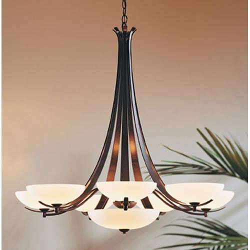 Aegis Dark Smoke Nine-Light Chandelier