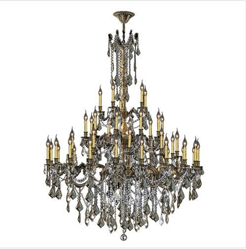 Bronze Forty-Five Light Chandelier