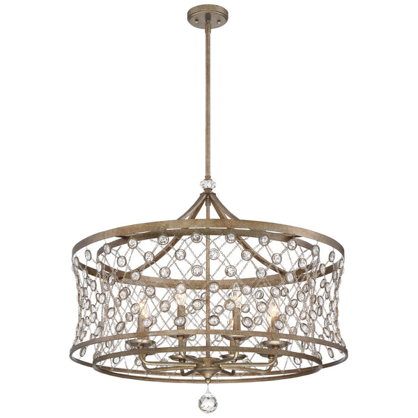 Vel Catena Arcadian Gold Eight-Light Pendant