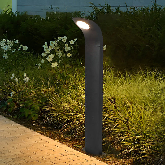 Waterproof IP65 COB LED Black Modern Outdoor Pathway Lights