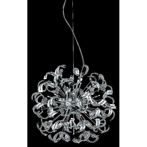 Chrome 30 Light 43-in Chandelier