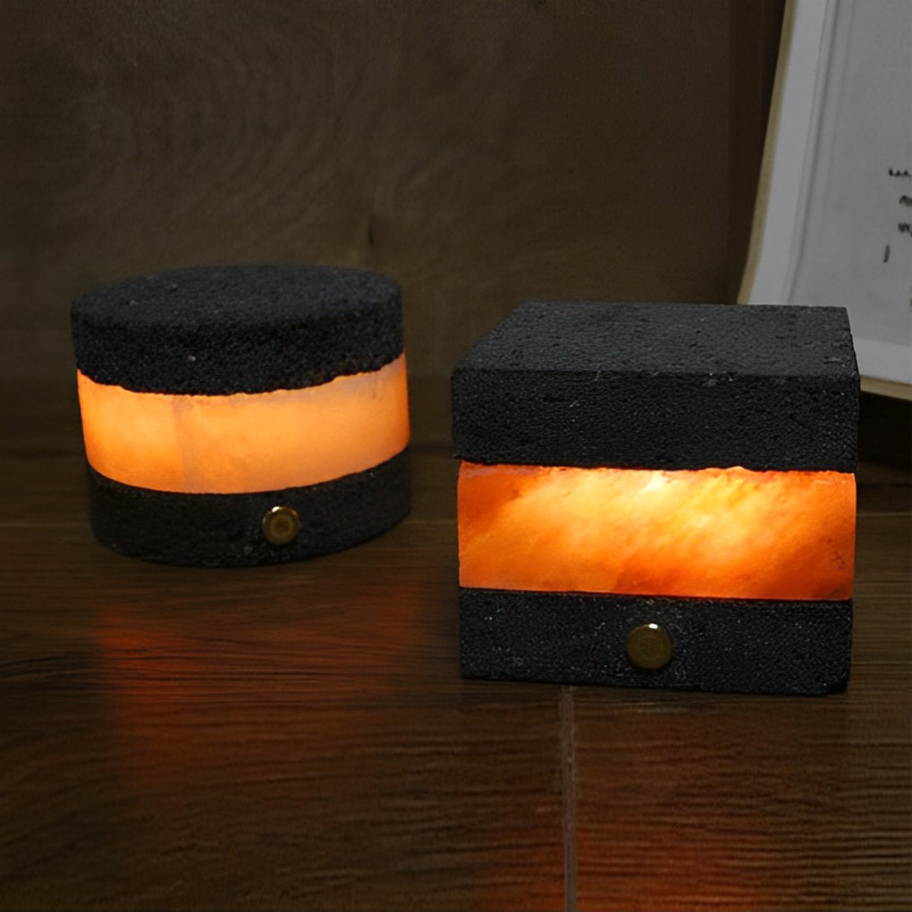 Volcanic Brick Mini Cordless Table Lamp