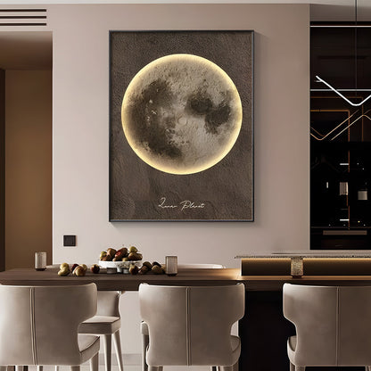 Moon Electric Meter Box Decorative Painting