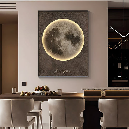 Moon Electric Meter Box Decorative Painting