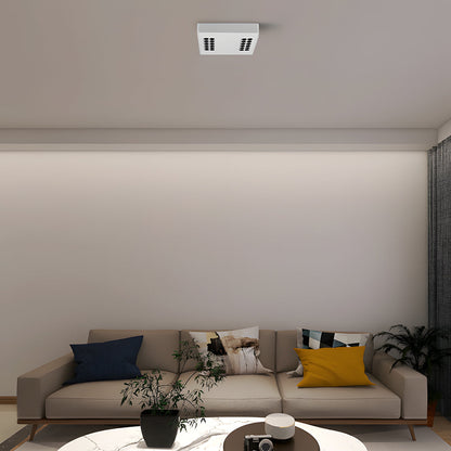 Square/Rectangle Aluminum LED Flush Mounted Ceiling Downlight