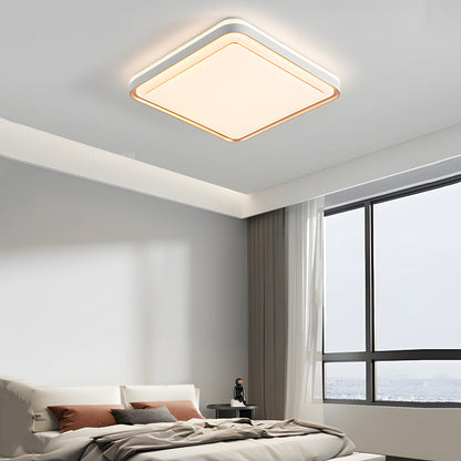 1-Light Rectangular LED Flush Mount Ceiling Light