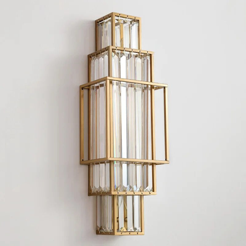 Gio 3-Light Crystal Wall Sconce