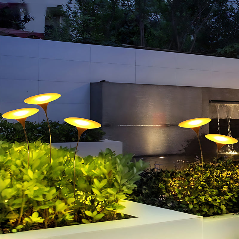 Mushroom Adjustable Intelligent Creative Modern Solar Lawn Lights Outdoor