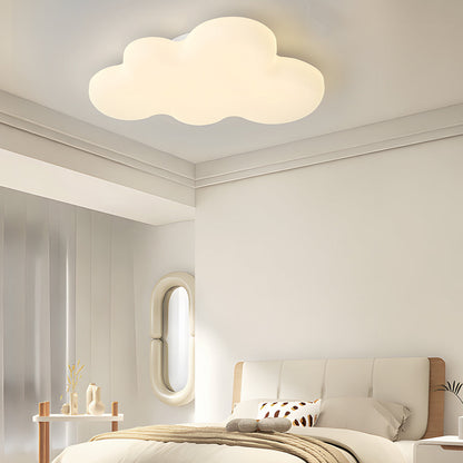 Cute Cartoon Clouds 3 Step Dimming Milky White Modern LED Ceiling Lights