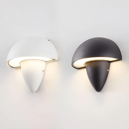 Mushroom Shaped Waterproof LED Modern Outdoor Wall Lamp Wall Lights Fixture