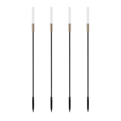 Reed & Cattail Outdoor Column Lights Low Voltage Solar LED Landscaping Garden Lawns Lighting