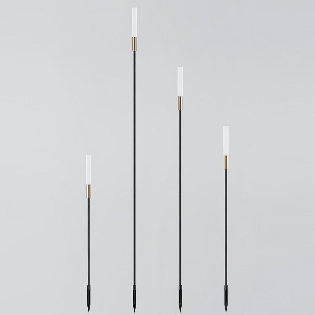 Reed & Cattail Outdoor Column Lights Low Voltage Solar LED Landscaping Garden Lawns Lighting