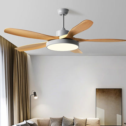 60 Inch Ceiling Fan with Lights and Remote Control Nordic Ceiling Fan Lamp with Silent Inverter