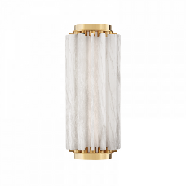 Wall Sconce, 1-Light, LED, Brass, 13.5"H (6013-AGB A8J8P)