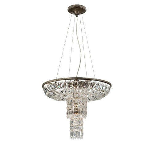 Rosalia Silver 12 Light Pendant