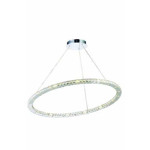 Chrome LED 42 Light 42-in Chandelier