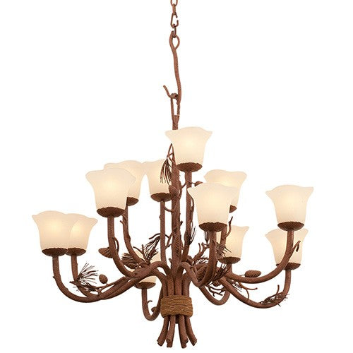 Ponderosa 12-Light Chandelier