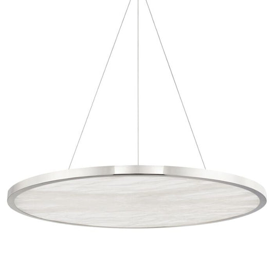 Eastport 1-Light LED Pendant in Polished Nickel