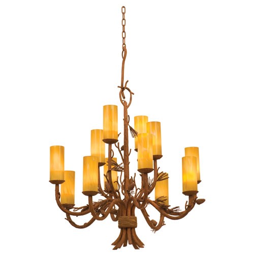 Ponderosa Ponderosa Twelve-Light Chandelier