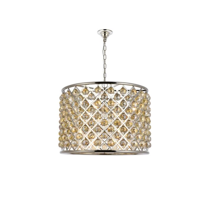 Madison 8-Light Chandelier in Polished Nickel