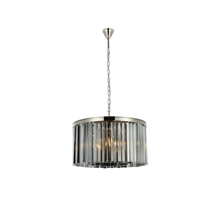 Sydney 8-Light Chandelier in Polished Nickel