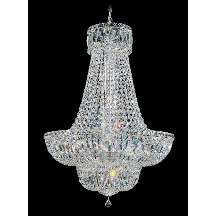 Petit Crystal Deluxe 23-Light Pendant in Silver